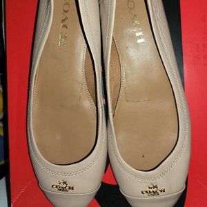 coach ballet flats